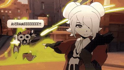 Cartoon Character Saying Ayudameeeee GIF