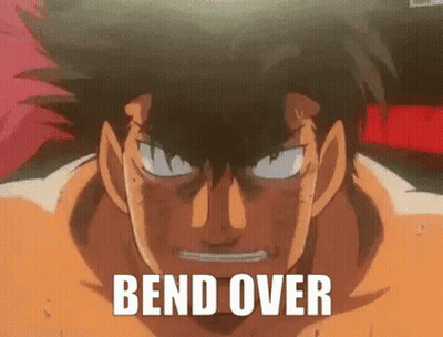Cartoon Character Saying Bend Over GIF