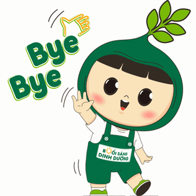 Cartoon Character Saying Bye Bye GIF