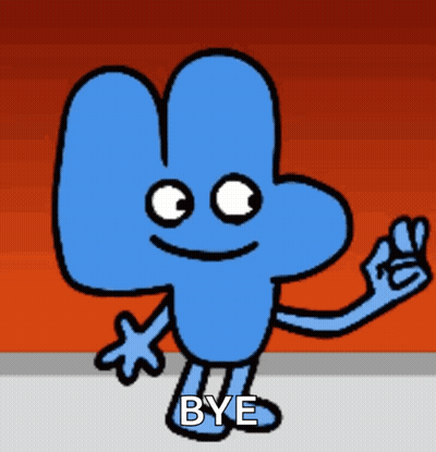 Cartoon Character Saying Bye GIF