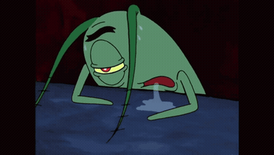 Cartoon Character Saying Dear Neptune Above Laying On Ground GIF