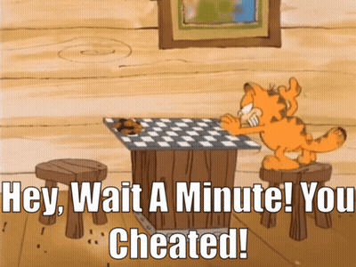 Cartoon Character Saying Delete That Now GIF