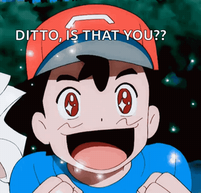 Cartoon Character Saying Ditto Is That You GIF