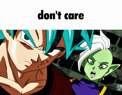 Cartoon Character Saying Don't Care GIF