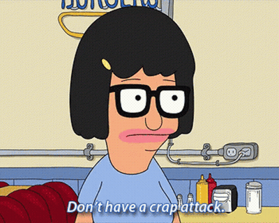 Cartoon Character Saying Dont Have A Crapattack GIF