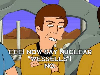 Cartoon Character Saying Eee Now Say Nuclear GIF
