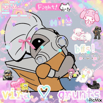 Cartoon Character Saying Fight BFFs GIF