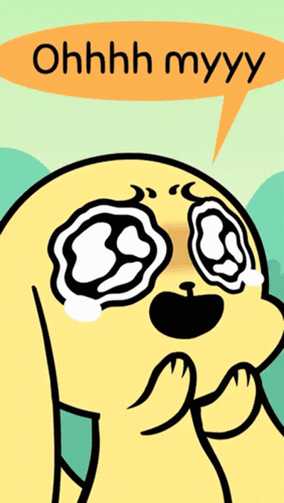 Cartoon Character Saying Gaaaaahh GIF