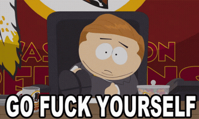 Cartoon Character Saying Go Fuck Yourself GIF