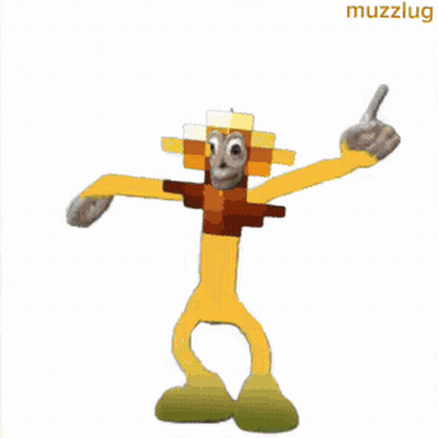 Cartoon Character Saying Golden Dandelion GIF