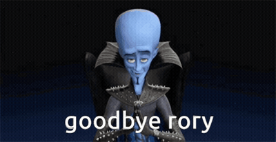 Cartoon Character Saying Goodbye Rory GIF