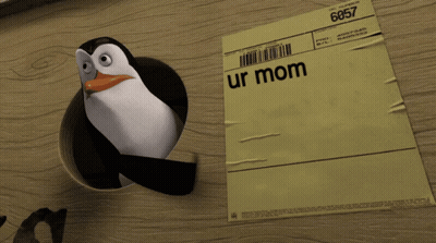Cartoon Character Saying Great Argument! However, Your Mother! GIF
