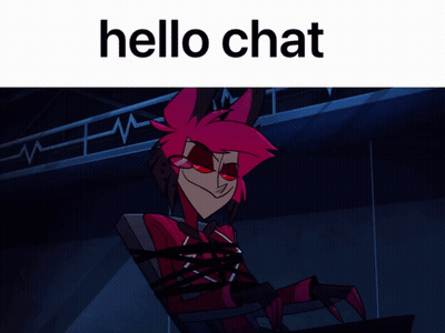 Cartoon Character Saying Hello Chat GIF