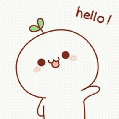 Cartoon Character Saying Hello GIF