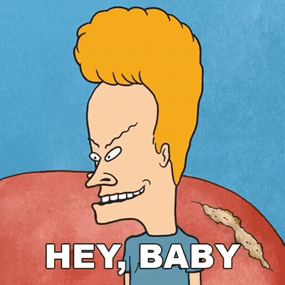 Cartoon Character Saying Hey Baby GIF
