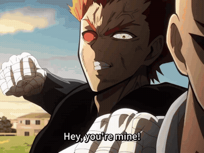 Cartoon Character Saying Hey You're Mine Another Watching GIF