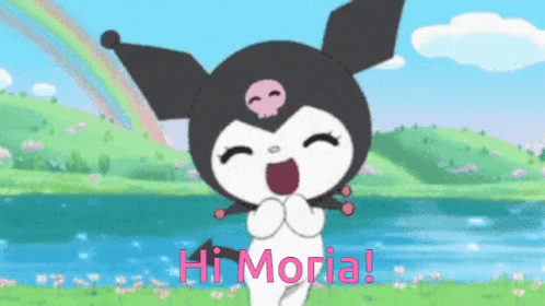 Cartoon Character Saying Hi Moria GIF