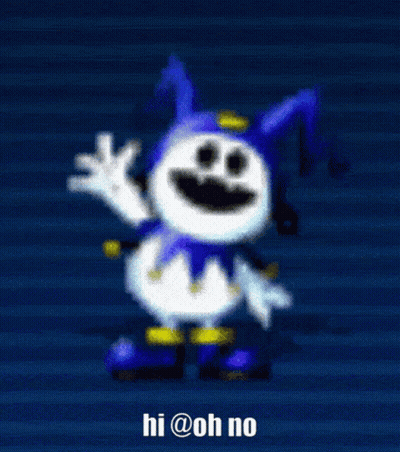 Cartoon Character Saying Hi Oh No GIF