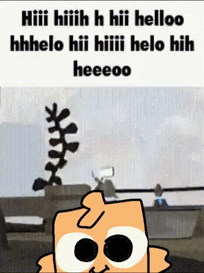 Cartoon Character Saying Hii GIF