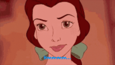Cartoon Character Saying Hmm In Blue GIF