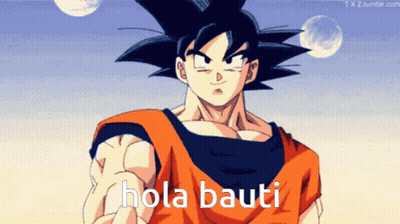Cartoon Character Saying Hola Bauti GIF