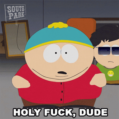 Cartoon Character Saying Holy Fuck GIF