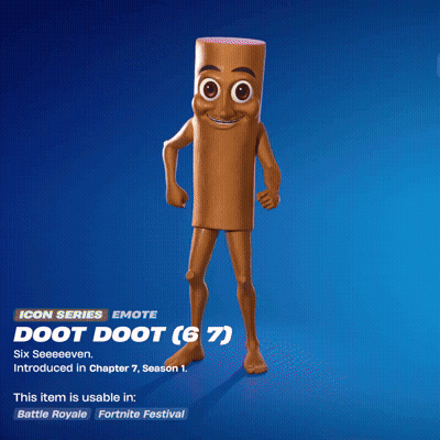 Cartoon Character Saying Hot Doot On Blue Background GIF