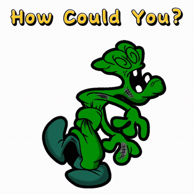Cartoon Character Saying How Could You