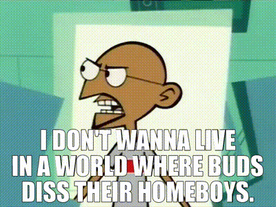Cartoon Character Saying I Don T Wanna Live GIF
