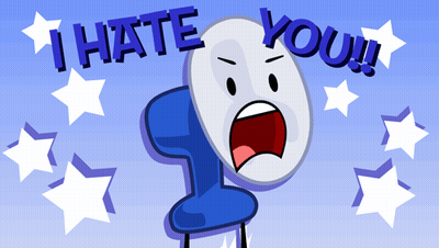 Cartoon Character Saying I Hate You GIF