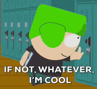 Cartoon Character Saying I M Cool GIF