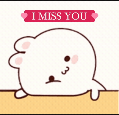Cartoon Character Saying I Miss You GIF