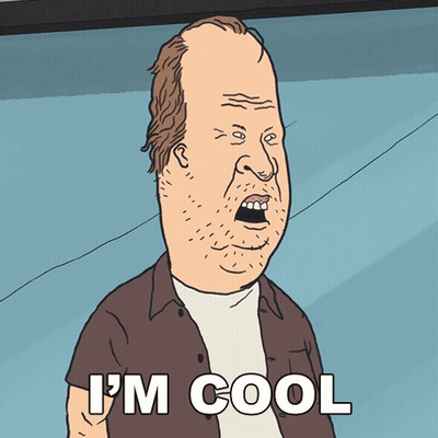 Cartoon Character Saying Im Cool GIF