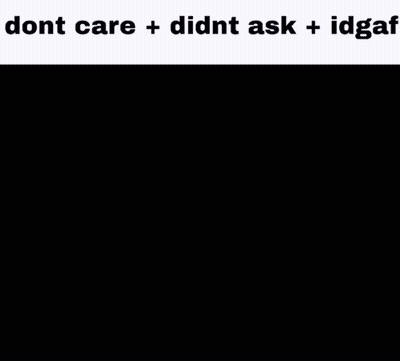 Cartoon Character Saying Innocent Next To Dev Logo GIF