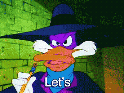 Cartoon Character Saying Let's GIF