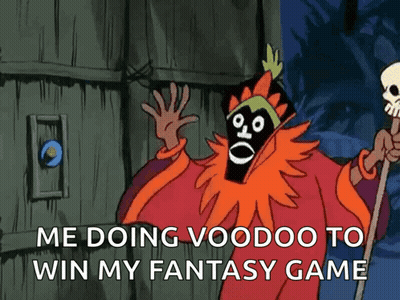Cartoon Character Saying Me Doing Voodoo GIF