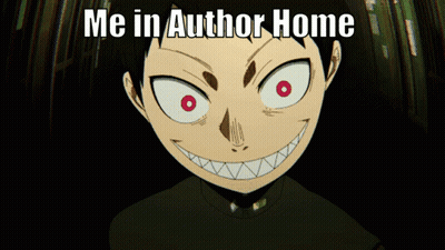 Cartoon Character Saying Me In Author Home GIF