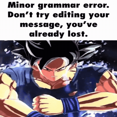 Cartoon Character Saying Minor Grammar Error GIF