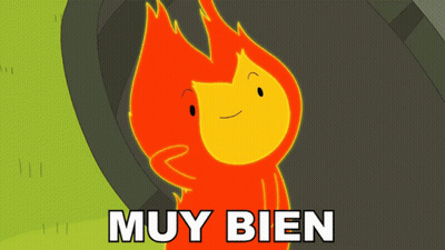 Cartoon Character Saying Muy Bien GIF