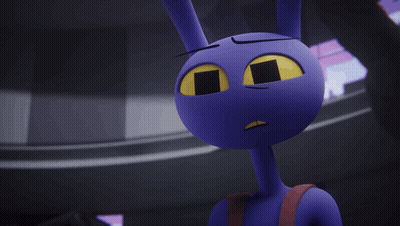 Cartoon Character Saying Nevermind In Dark Room GIF