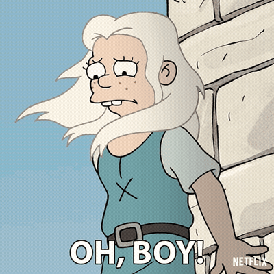 Cartoon Character Saying Oh Boy