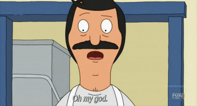 Cartoon Character Saying Oh My God Fox Broadcast GIF