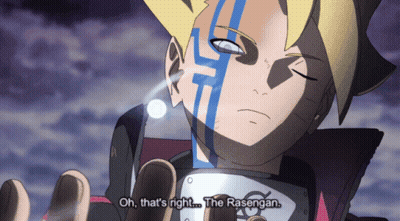 Cartoon Character Saying Oh That's Right The Rasengan GIF
