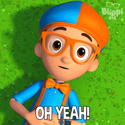 Cartoon Character Saying Oh Yeah GIF