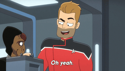 Cartoon Character Saying Oh Yeah GIF