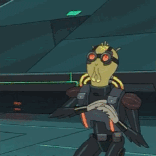 Cartoon Character Saying Ohh Boy Here We Gomit Again GIF