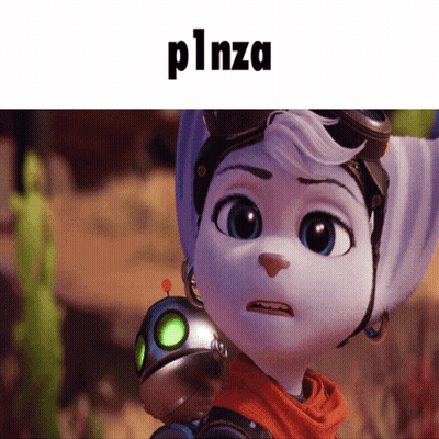 Cartoon Character Saying P1nza GIF