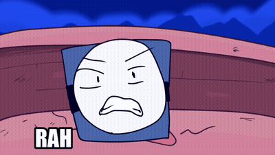 Cartoon Character Saying Rah GIF
