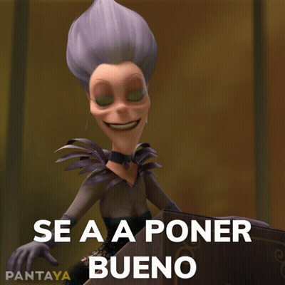 Cartoon Character Saying Se A A Poner Bueno GIF