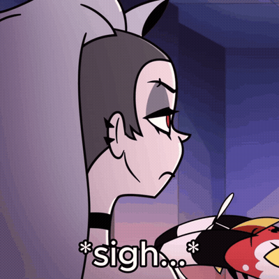Cartoon Character Saying Sigh GIF